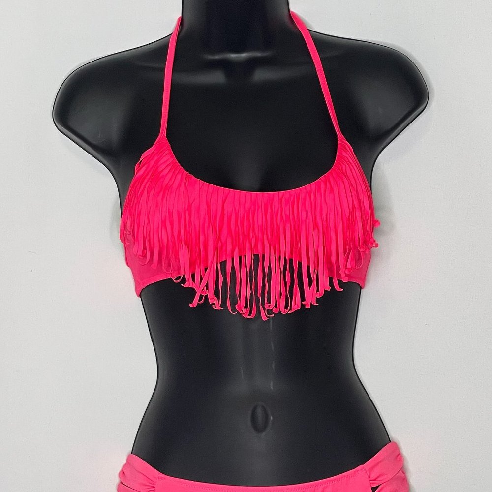 Pink Fringe Swim Top - Victoria's Secret
